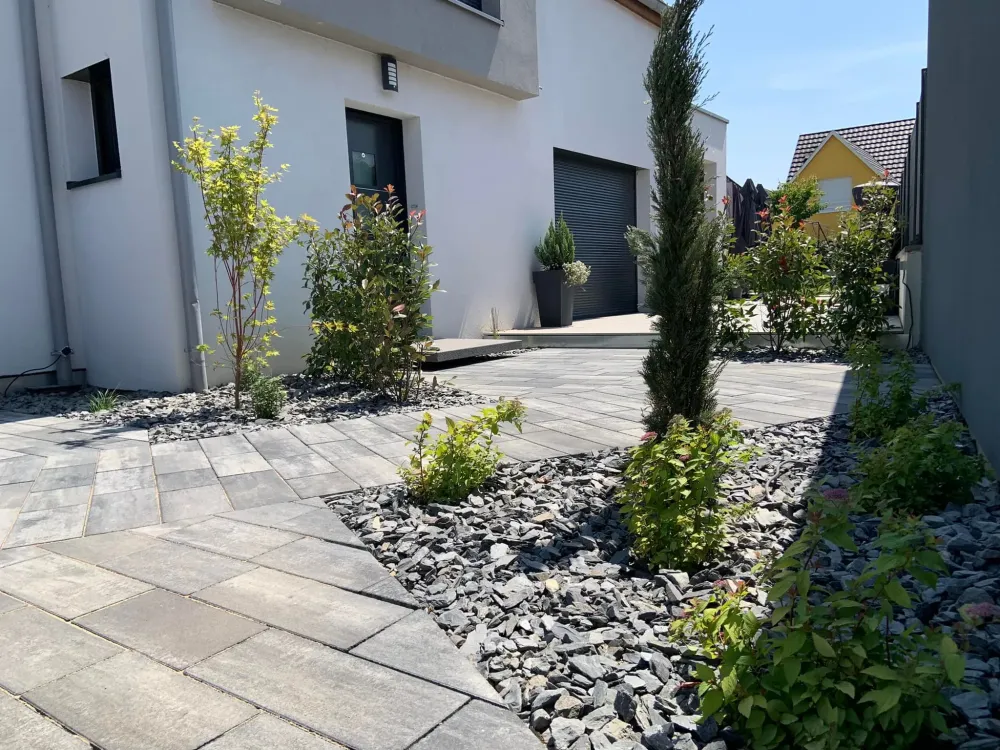 Dallage près de Ensisheim