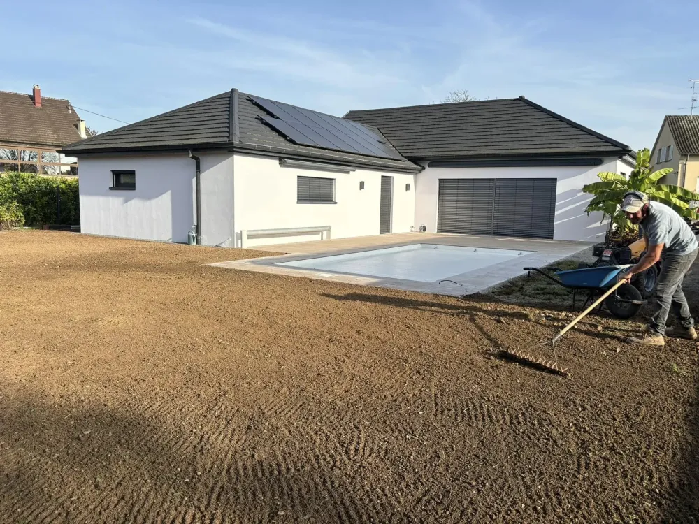 Gazon en plaque - avant